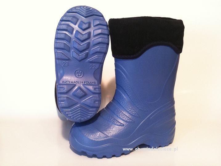 L861ni TERMIX Niebieskie superlekkie EVA kalosze dziecięce Lemigo 22-37 L861ni TERMIX Niebieskie superlekkie EVA kalosze dziecięce Lemigo 22-37